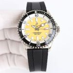 GR Factory Breitling Superocean  42MM Men's Mechanical Yellow Wrist Watch